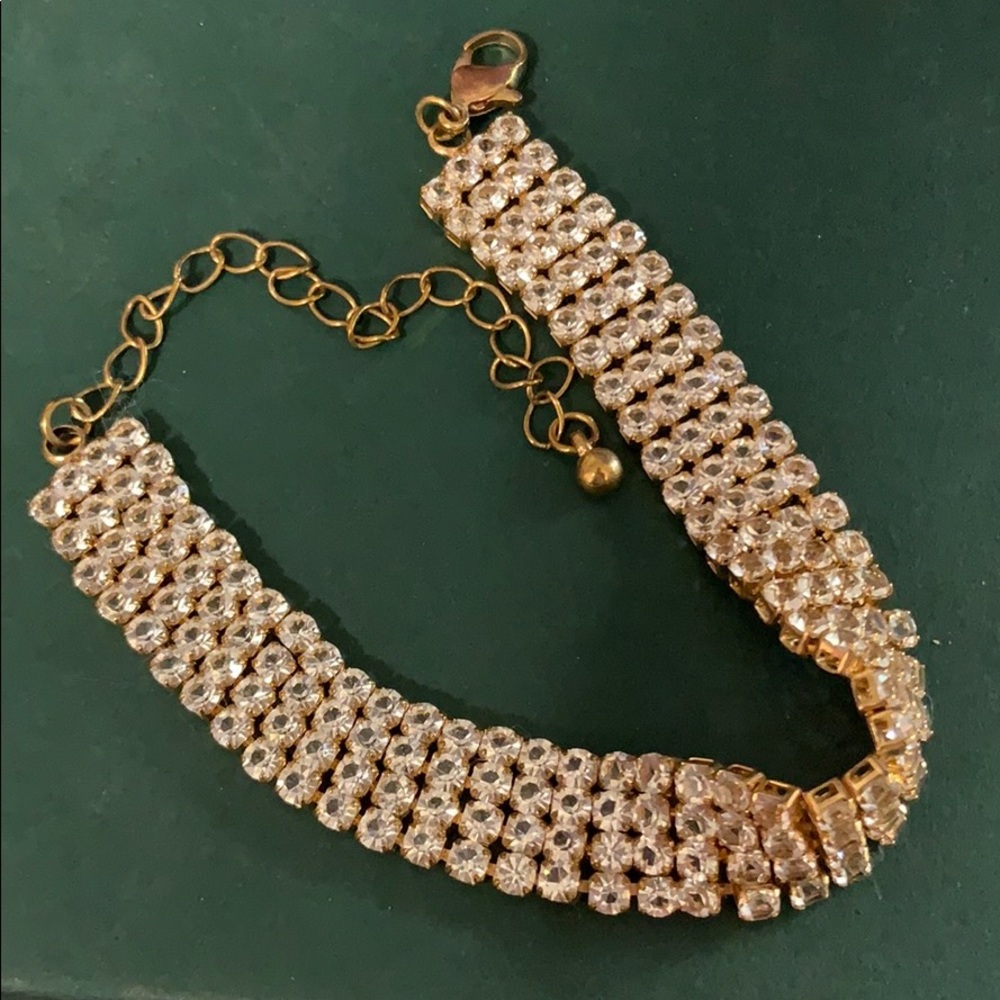 Rhinestone bracelet